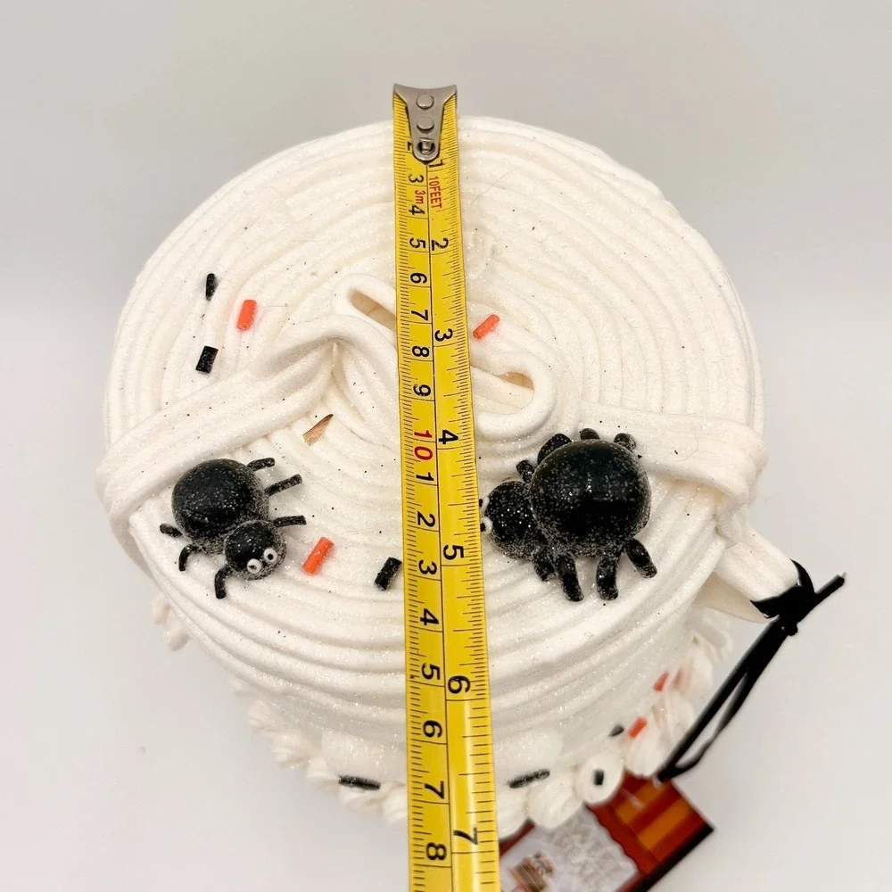 Sweet Treats Halloween Summerween Mummy Faux Cake Decoration Pedestal Stand